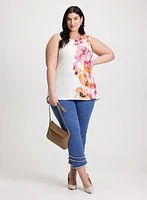 Floral Print Sleeveless Top