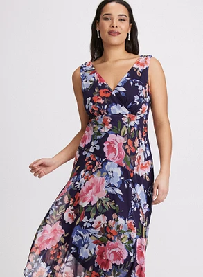 Floral Chiffon Dress