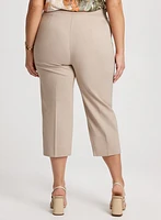 Side Slit Pull-On Capris