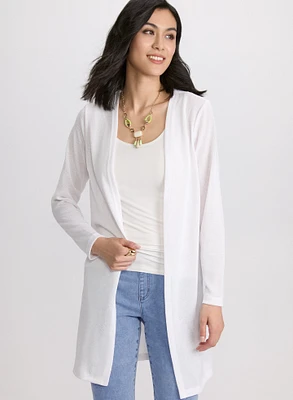 Cardigan ouvert à l'avant