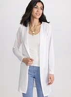 Cardigan ouvert à l'avant