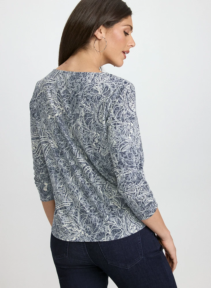 Mixed Print T-Shirt