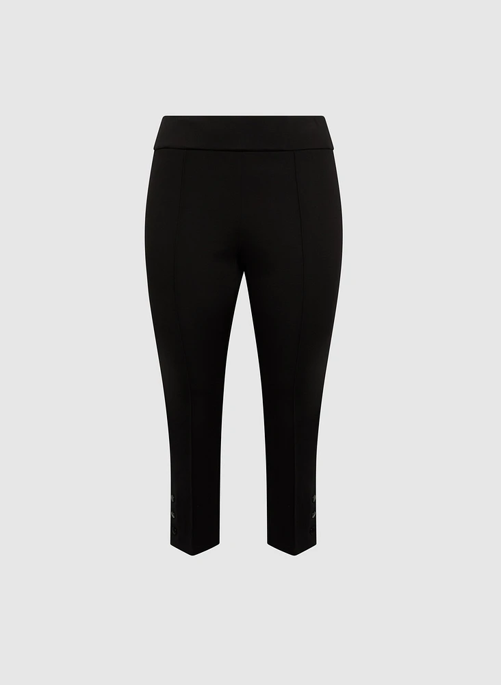 Pantalon Sofia à jambe étroite – court