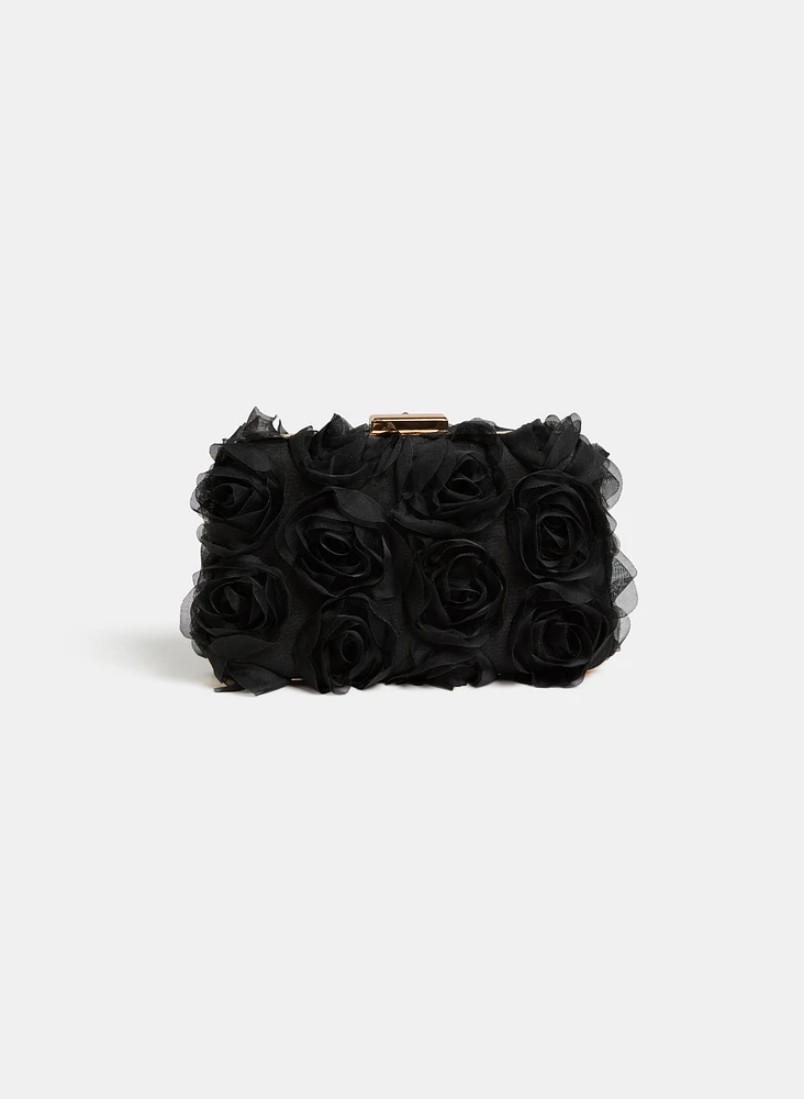 Floral Rectangular Clutch