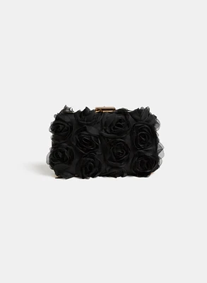 Pochette rectangulaire florale