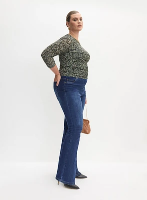 Melanie Lyne - Pull-On Flare Leg Jeans