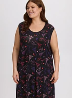 Robe de nuit à motif Paris