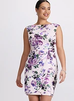 Floral Ruched Dress