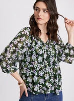 Floral Print Blouse