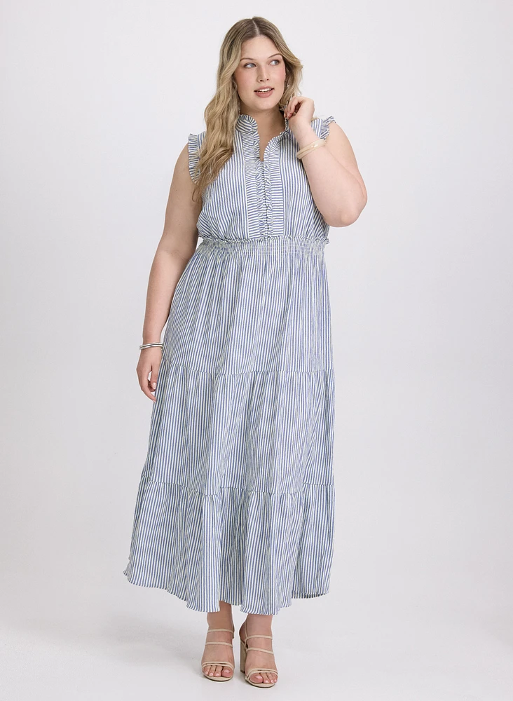 Striped Maxi Dress