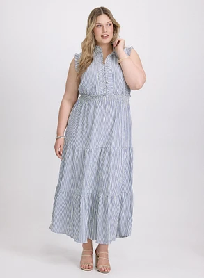 Striped Maxi Dress