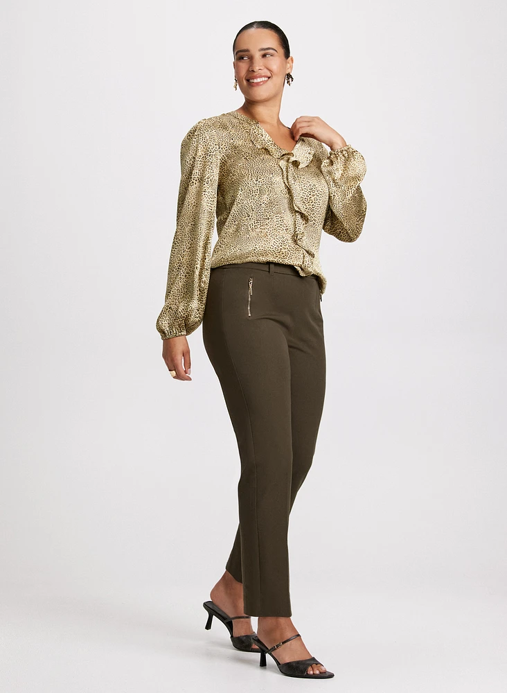 Sofia Darted Slim Leg Pants