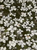 Blouse boutonnée à motif floral