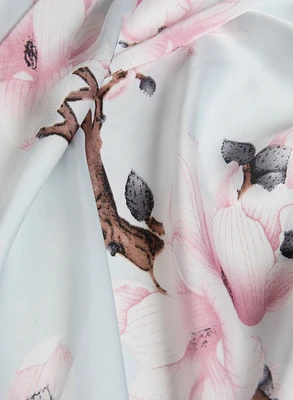 Cherry Blossom Print Scarf