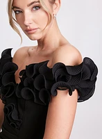 Ruffle Detail Dress