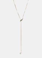 Pearl Y-Shaped Necklace