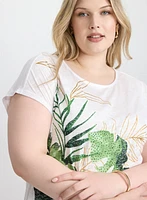 Tropical Print T-Shirt