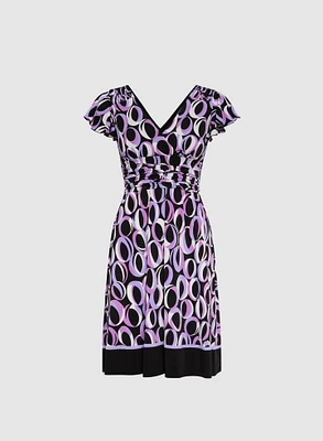 Circle Print Dress