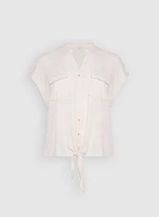 Front Tie Blouse