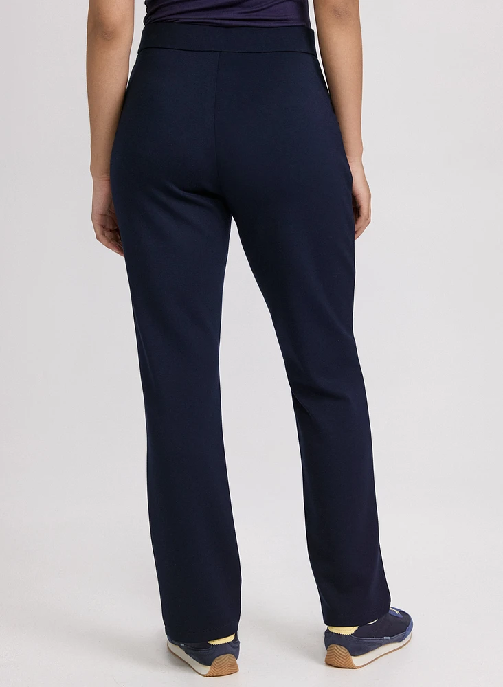 Pull-On Bootcut Pants