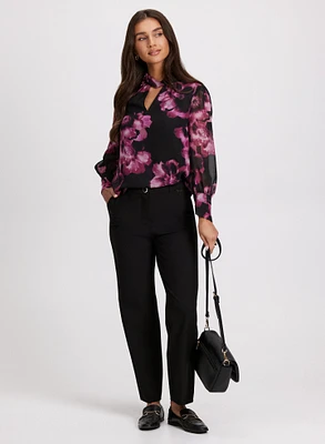 Blouse florale et pantalon Mia