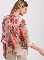 Floral Chiffon Blouse