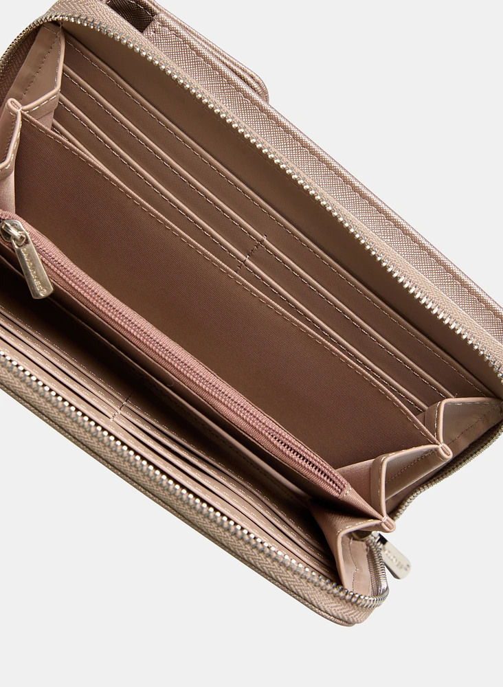 Pochette pour cellulaire en cuir végane