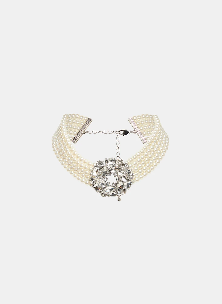 Pearl Choker Necklace