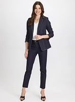 Pantalon Emma en denim à jambe étroite
