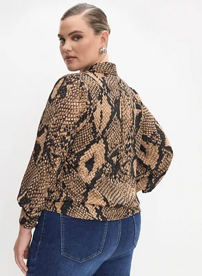 Melanie Lyne - Snake Print Blouse