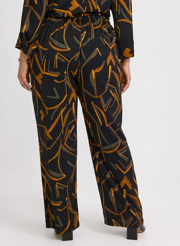 Joseph Ribkoff - Pantalon fluide à lignes abstraites