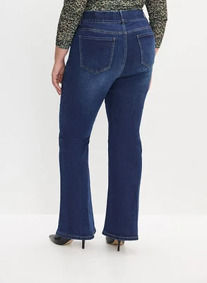 Melanie Lyne - Pull-On Flare Leg Jeans