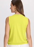 Sleeveless Beaded Top