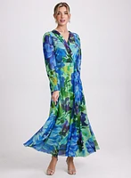 Floral Chiffon Dress