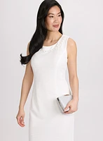 Ensemble à robe et veste texturées