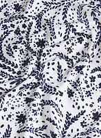 Printed Drawstring Top