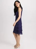 Sequined Dress & Jacket Set