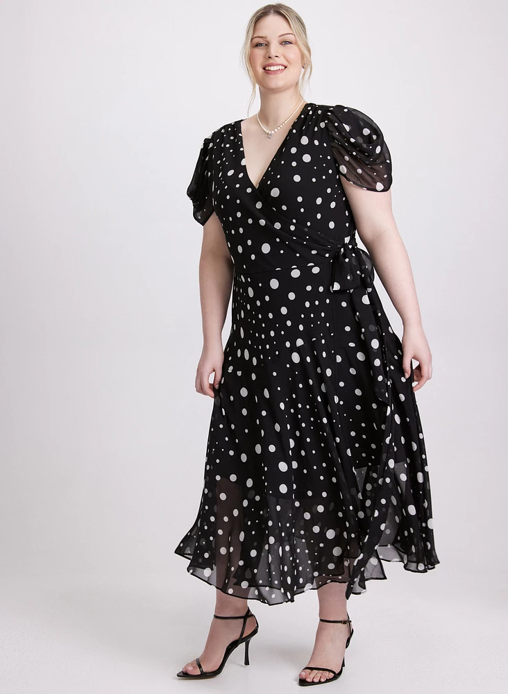 Robe à pois