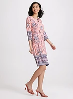 Robe de jour à motif paisley