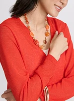 Open-Front Cardigan