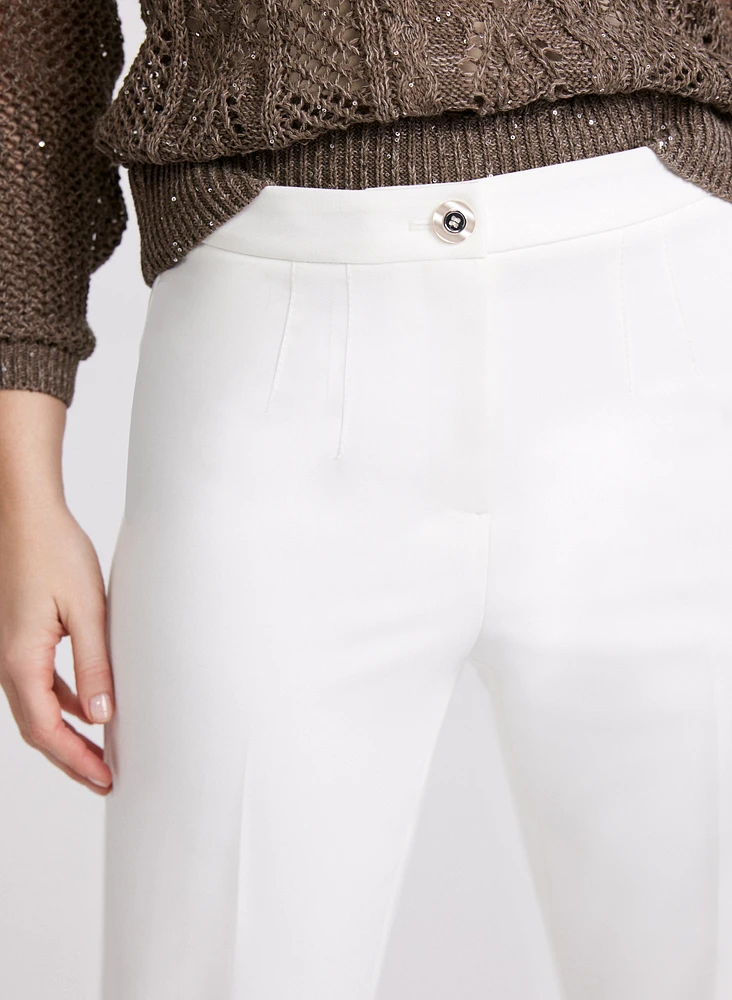 Pantalon à jambe étroite