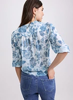 Floral Print Blouse