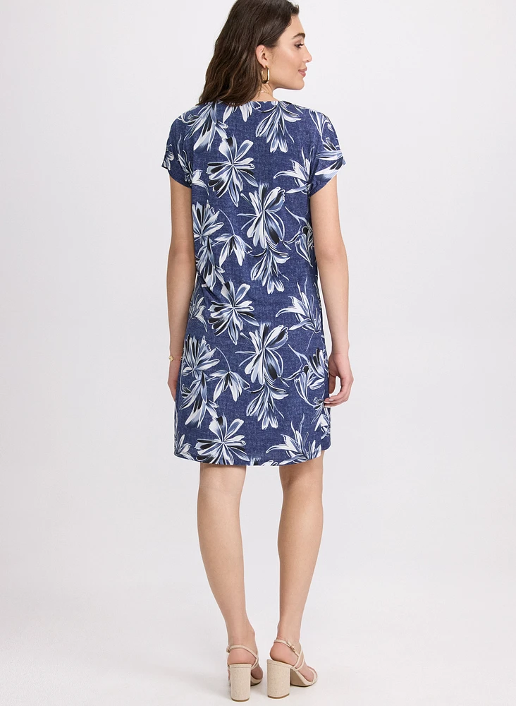 Floral V-Neck Dress