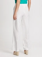 Modern Fit Linen-Blend Pants