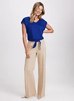 Olivia Wide-Leg Denim Pants