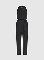 Sleeveless Jersey Jumpsuit