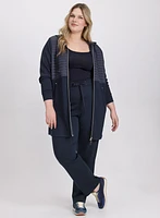 Zip Nylon Trim Top