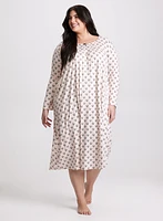 Leopard Heart Nightgown