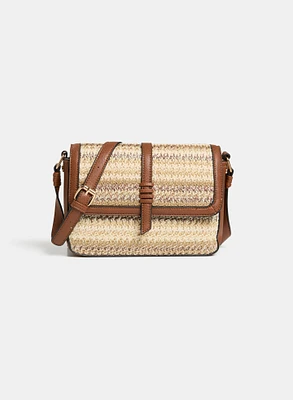 Straw Crossbody Bag