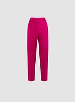 Pantalon en lin à enfiler